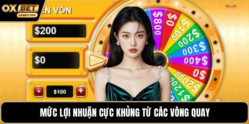 Mức lợi nhuận cực khủng từ các vòng quay